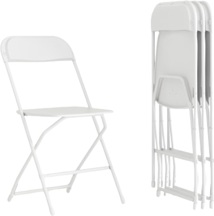 White Foldable Chairs